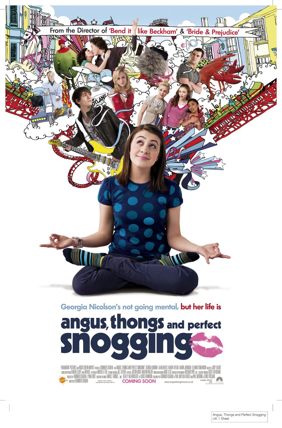 Cover van Angus, Thongs and Perfect Snogging